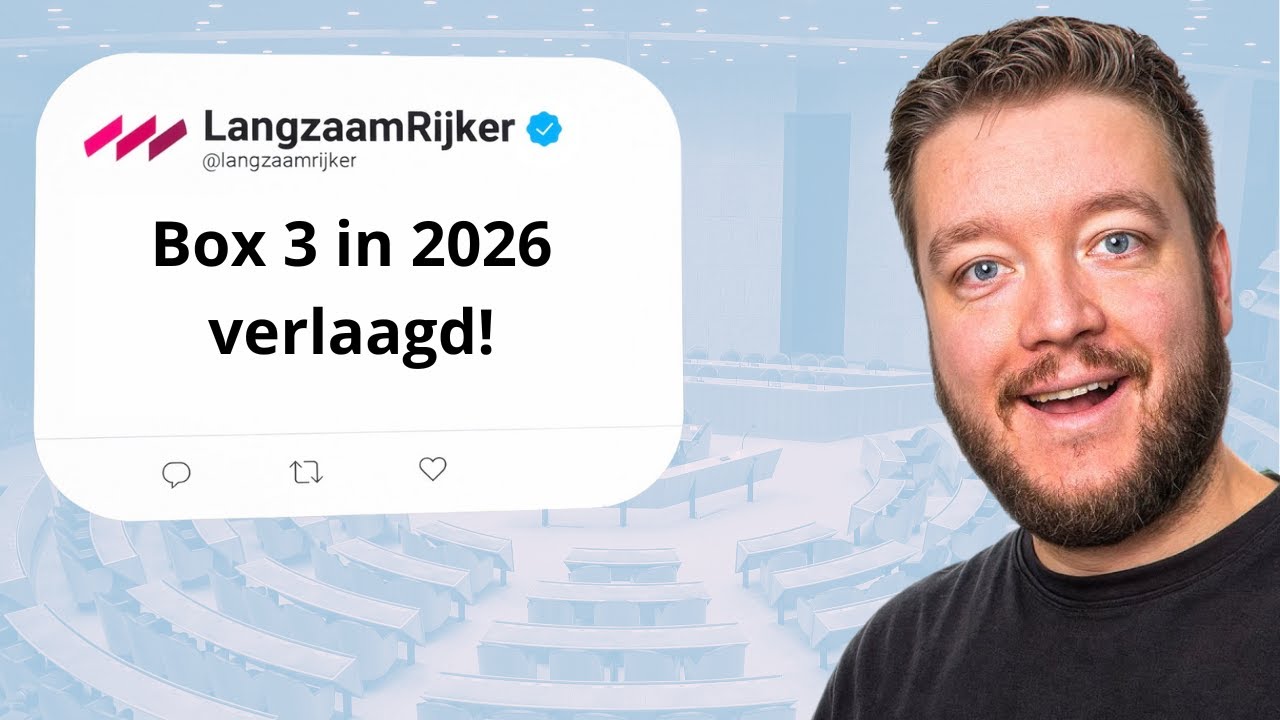 Goed nieuws: Box 3 in 2026 niet verhoogd!