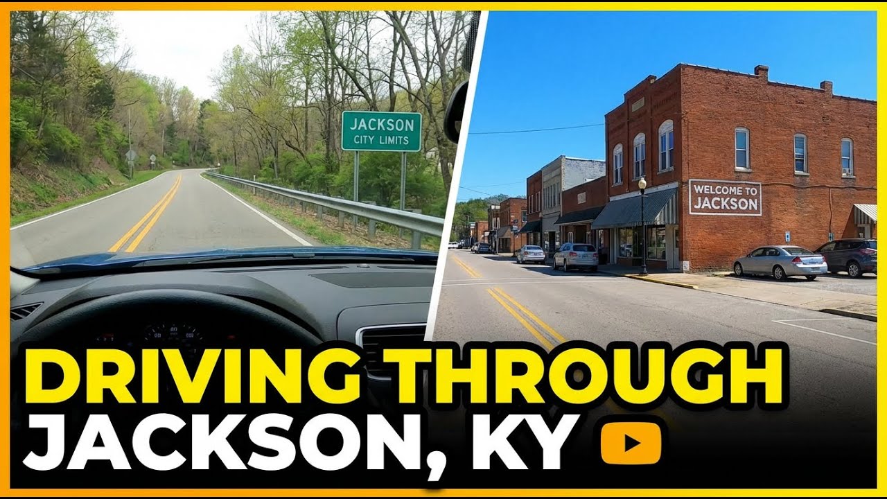 Driving through Jackson, Kentucky