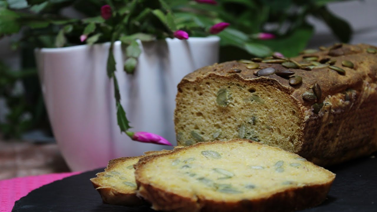 EL MEJOR PAN DE CALABAZA SIN GLUTEN. IRRESISTIBLE Y SANO