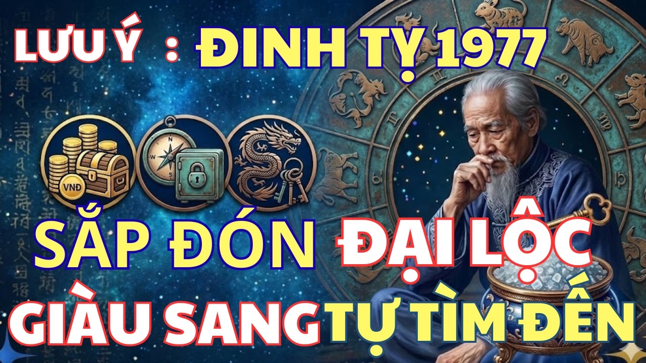BÍ MẬT ĐỘNG TRỜI: Đinh Tỵ 1977 Sắp Đón Đại Lộc Đổi Đời Nhờ Phước Báu Này!