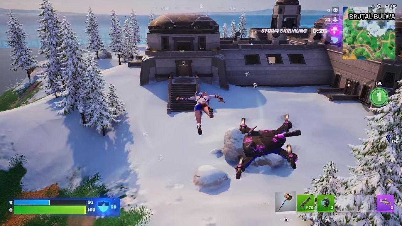 Fortnite Blitz Royale 10 eliminations with Harley Quinn