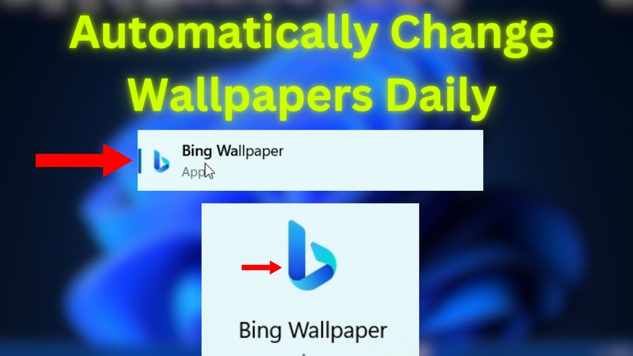 How to Automatically Change Wallpapers Daily in Windows 11 Using Bing Wallpaper