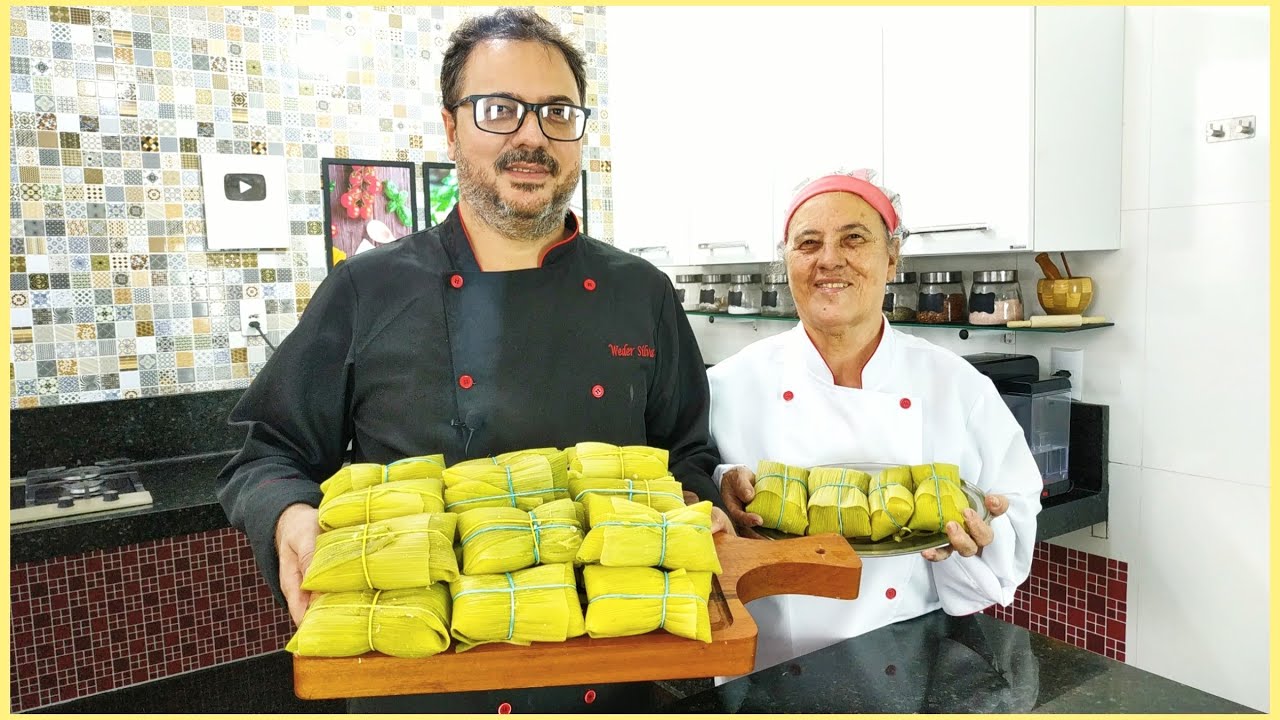 PAMONHA TRADICIONAL DE GOIÁS RECEITA DE MINHA MÃEZINHA
