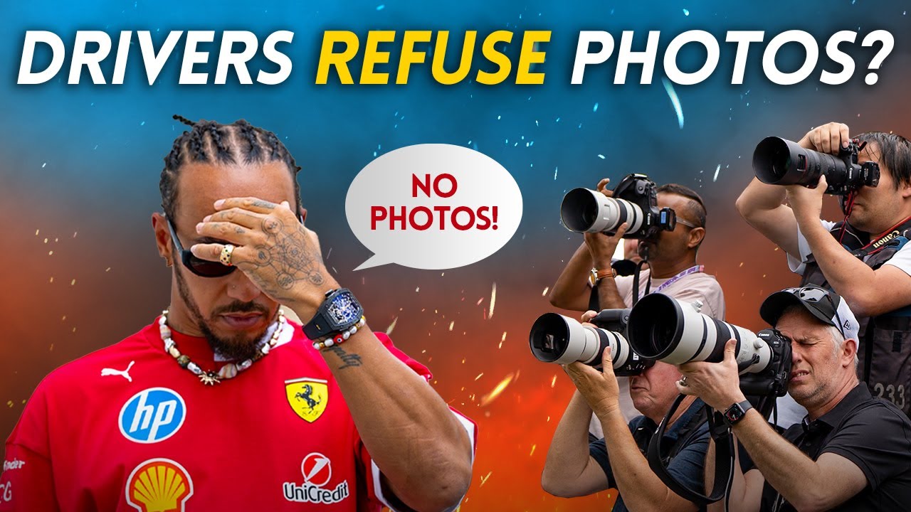 How F1 DRIVERS react to being PHOTOGRAPHED?