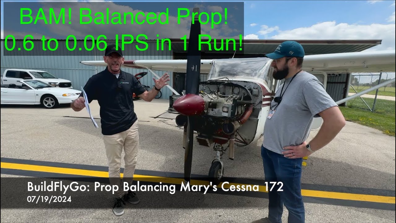 Prop Balancing the Cessna 172 with a DynaVibe Classic