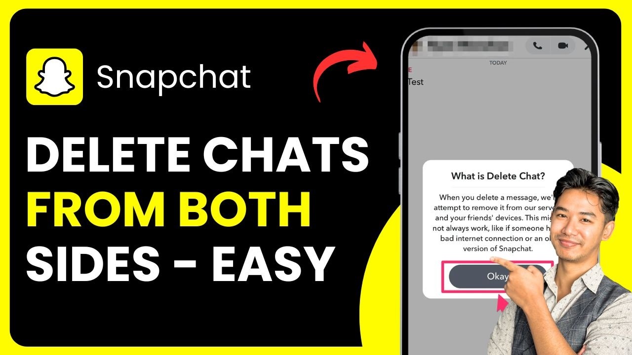 How to Delete Snapchat Chats from Both Sides (New Method)