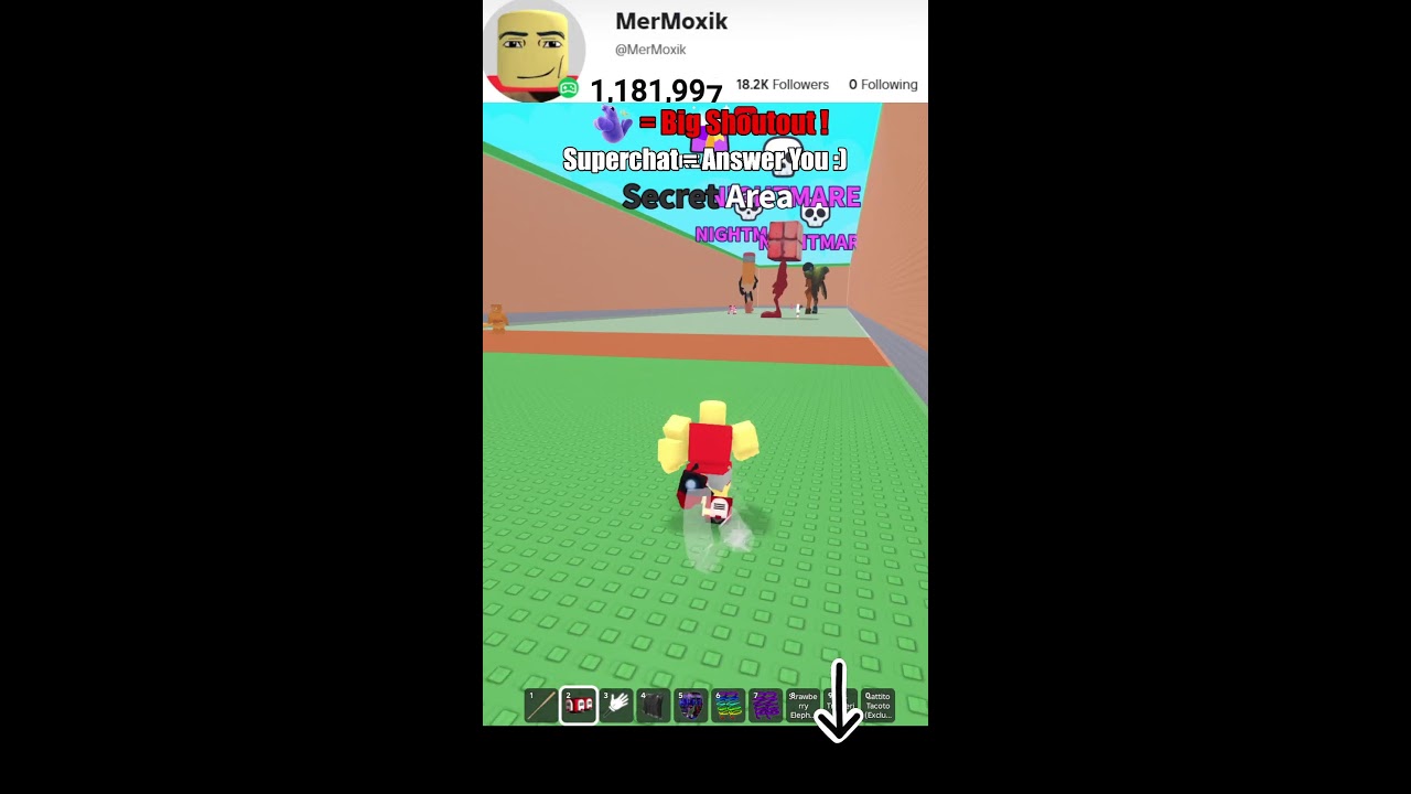 Playing Roblox LIVE with Every Viewer! 🔴 | #roblox #shorts