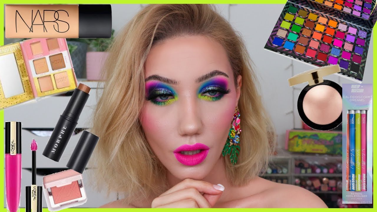 RETRO RAINBOW GLAM MAKEUP TUTORIAL | MAKEMEUPMISSA