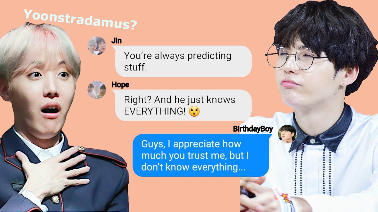 BTS Texts - What Yoongi wants, Yoongi gets