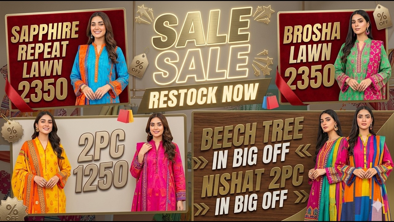 Sale Sale Sapphire repeat lawn 2350 restock now,Brosha lawn 2350,2pc 1250,beach tree 03016153280