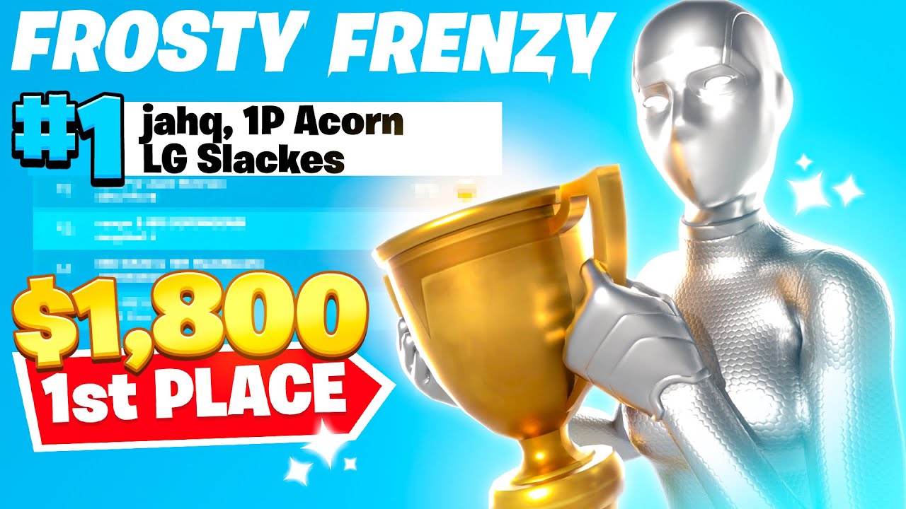 🏆 1ST PLACE in Frosty Frenzy FINALS ($1,800)