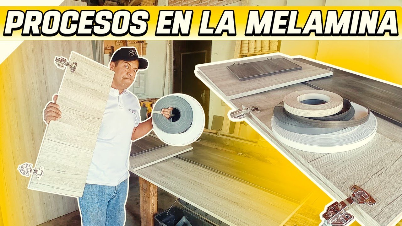 COCINAS MODERNA / COMO HACER PUERTAS CON MELAMINA #elmueblemoderno