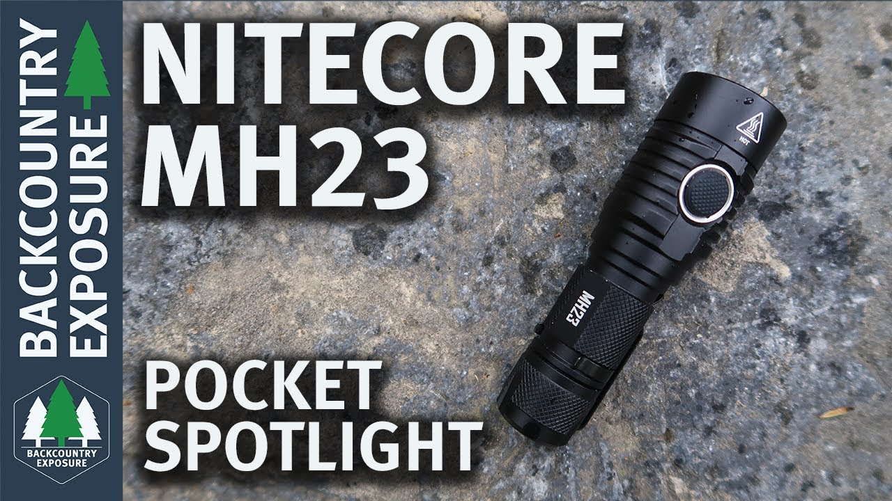 Nitecore MH23 - 1800 Lumen Pocket Spotlight!
