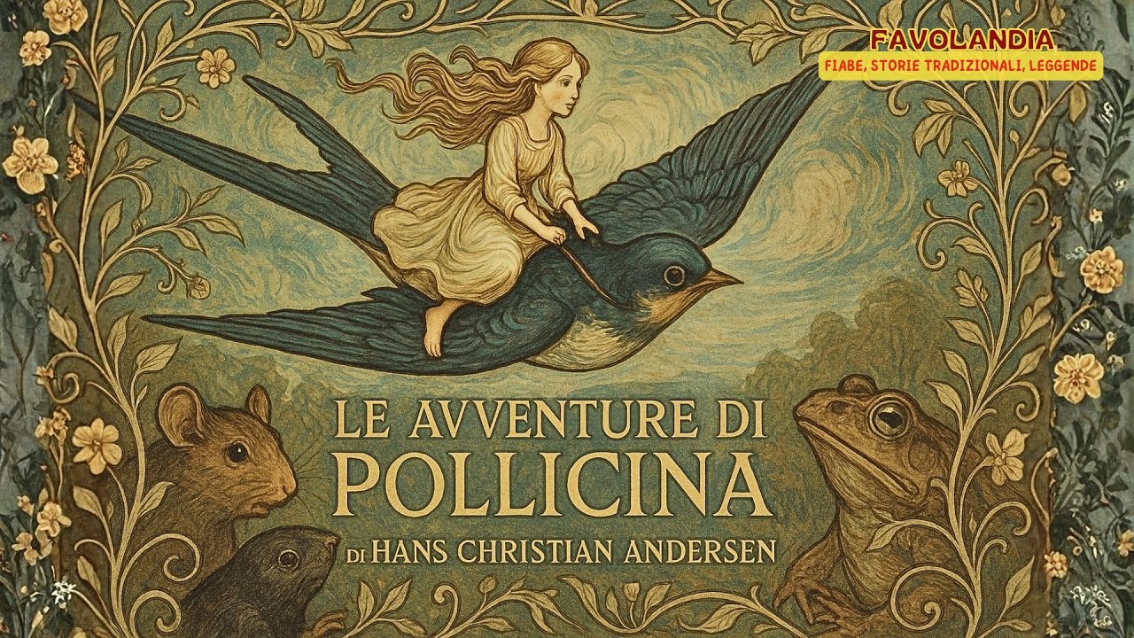 LE AVVENTURE DI POLLICINA -  Fiaba di Hans Christian Andersen