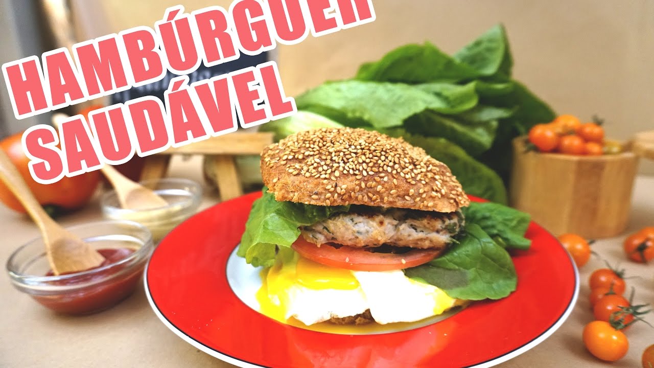 HAMBÚRGUER SAUDÁVEL - GordicesSaudáveis #4