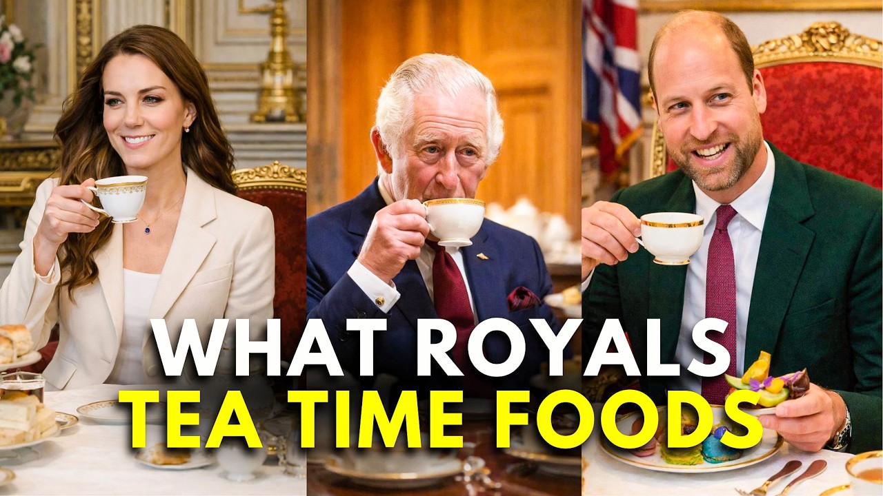 Every Royal Family Member&rsquo;s Tea Time Foods In 20 minutes
