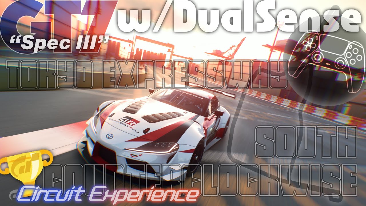 GT7 Spec III CE Tokyo Expressway South Counterclockwise, All GOLD w/DualSense