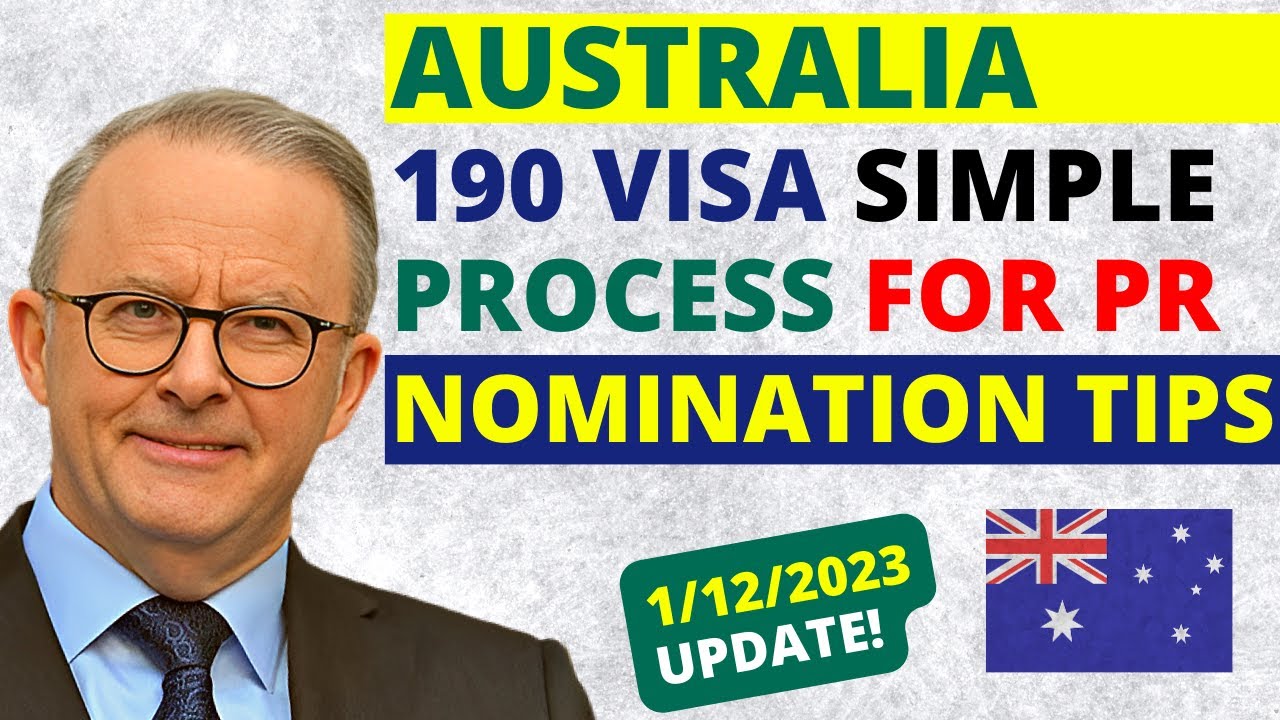 Australia 190 Visa Simplified Process for Easy PR | 190 Visa Australia