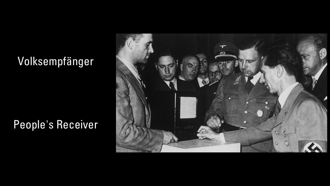 Der Volksempfänger – Goebbels Propaganda auf Knopfdruck