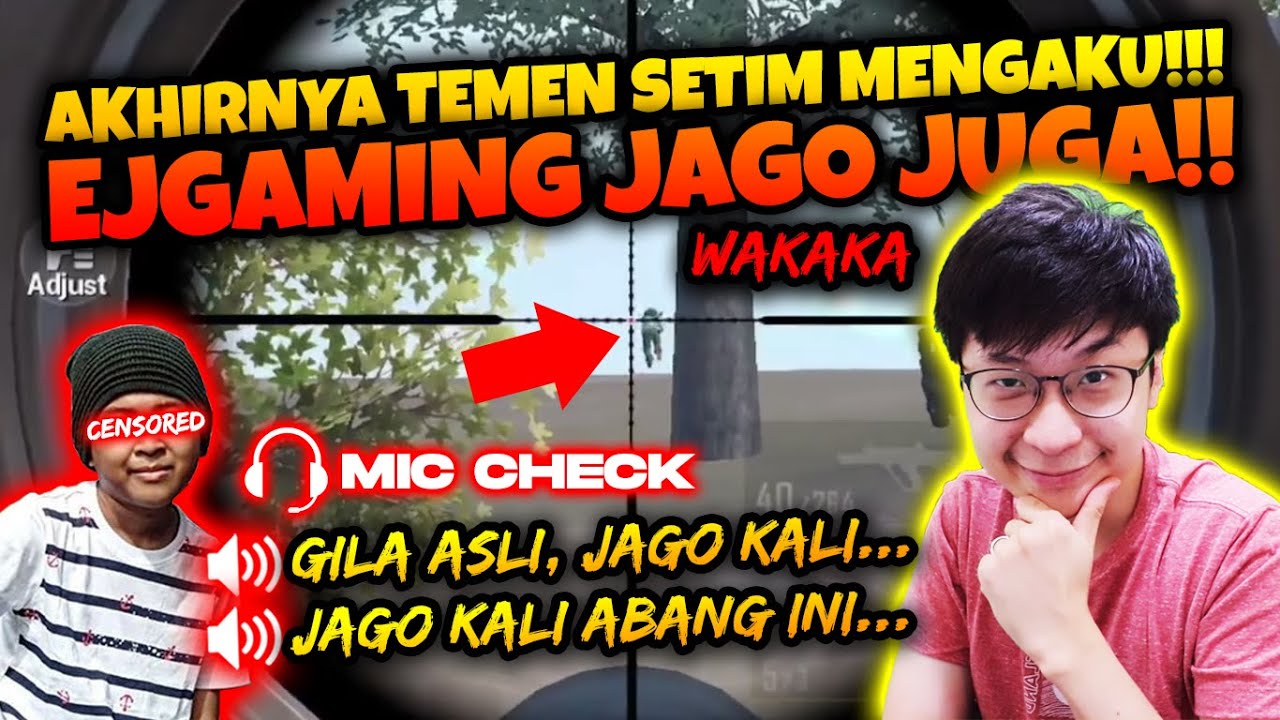 BIKIN RANDOM BINGUNG!! SAMPE DIAKUIN JAGO BGT!! EJGAMING KOK MAIN SNIPER?!?!| PUBG MOBILE