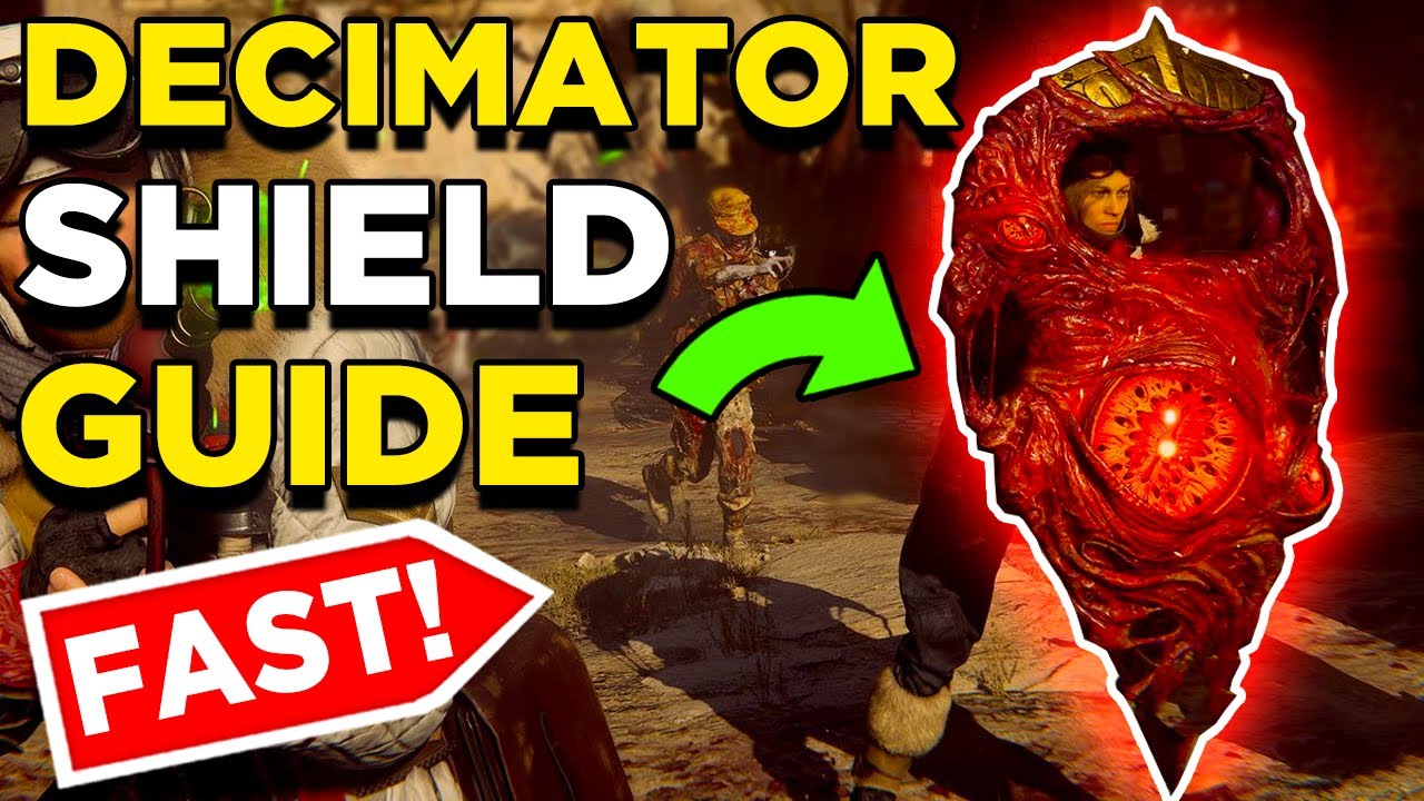 TERRA MALEDICTA HOW TO GET THE DECIMATOR SHIELD WONDER WEAPON FAST GUIDE (Vanguard Zombies Season 2)