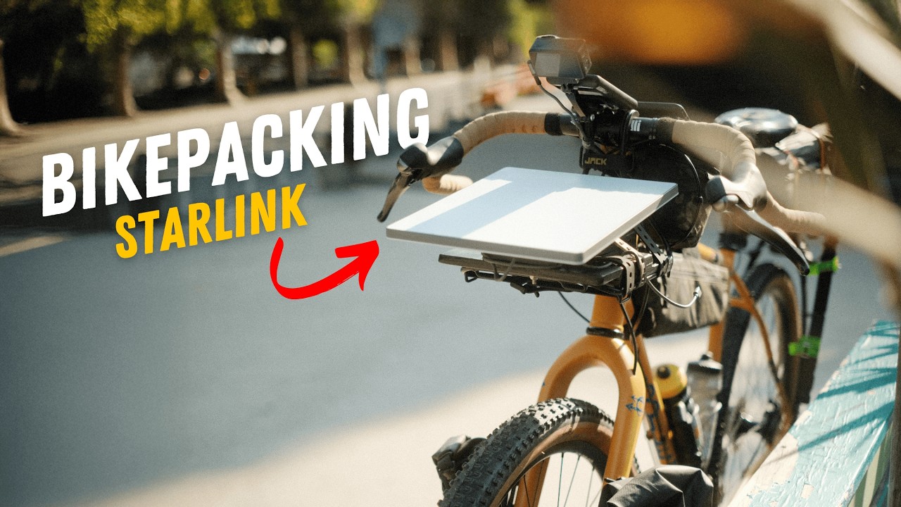 New Bike Day | Starlink Bikepacking Rig