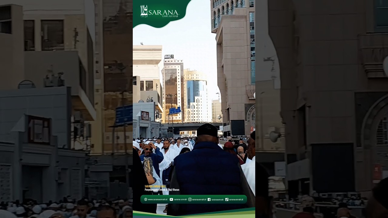 Jarak Hotel Prestige/Elaf Mashaer & Ajyad Makareem ke Masjidil Haram?