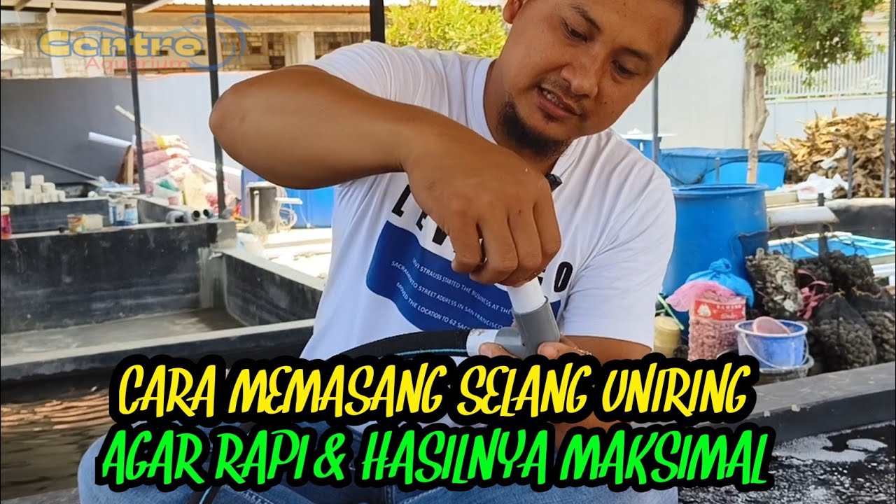 💥CARA MEMASANG SELANG UNIRING AGAR RAPI & HASILNYA MAKSIMAL