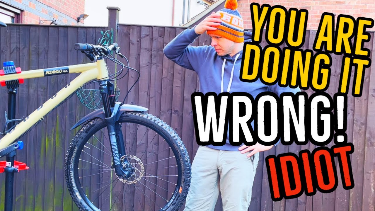 Crushing Your Mountain Bike Frame?