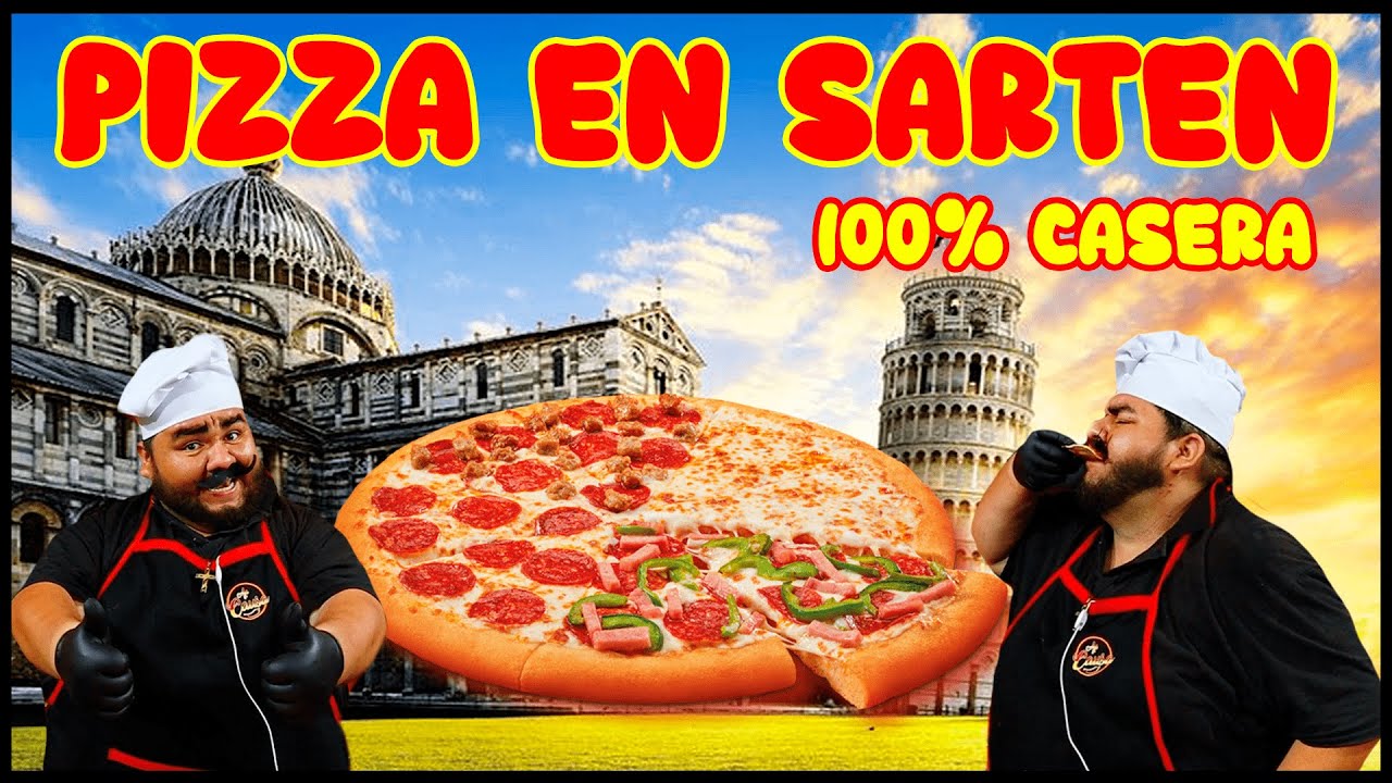 PIZZA CASERA EN SARTÉN 🍕| AJI CAUSA
