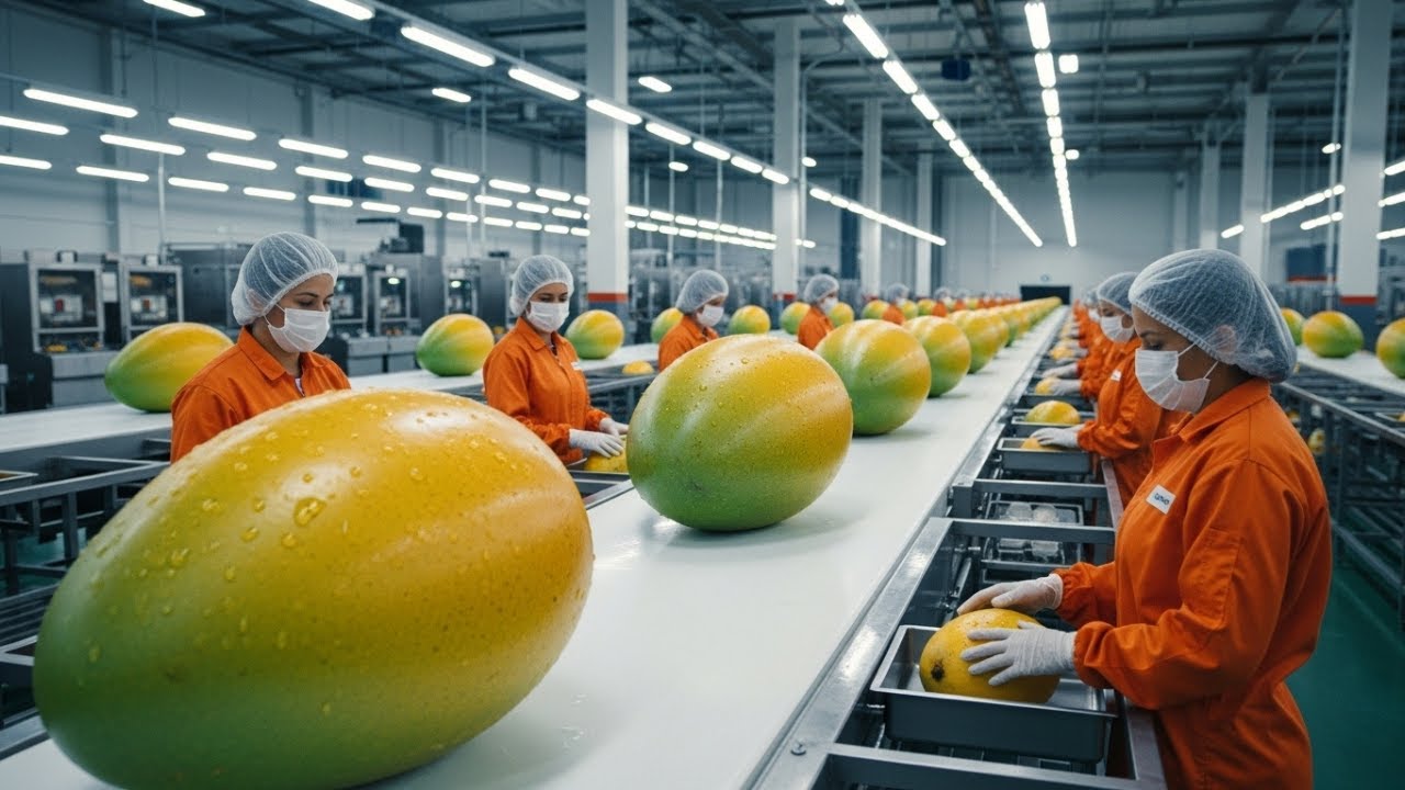Por Dentro da Maior Fábrica de Manga: da Fazenda ao Delicioso Suco (Processo Completo)