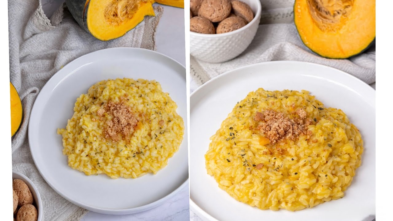 RISOTTO ALLA ZUCCA FACILE ricetta risotto con la zucca e parmigiano