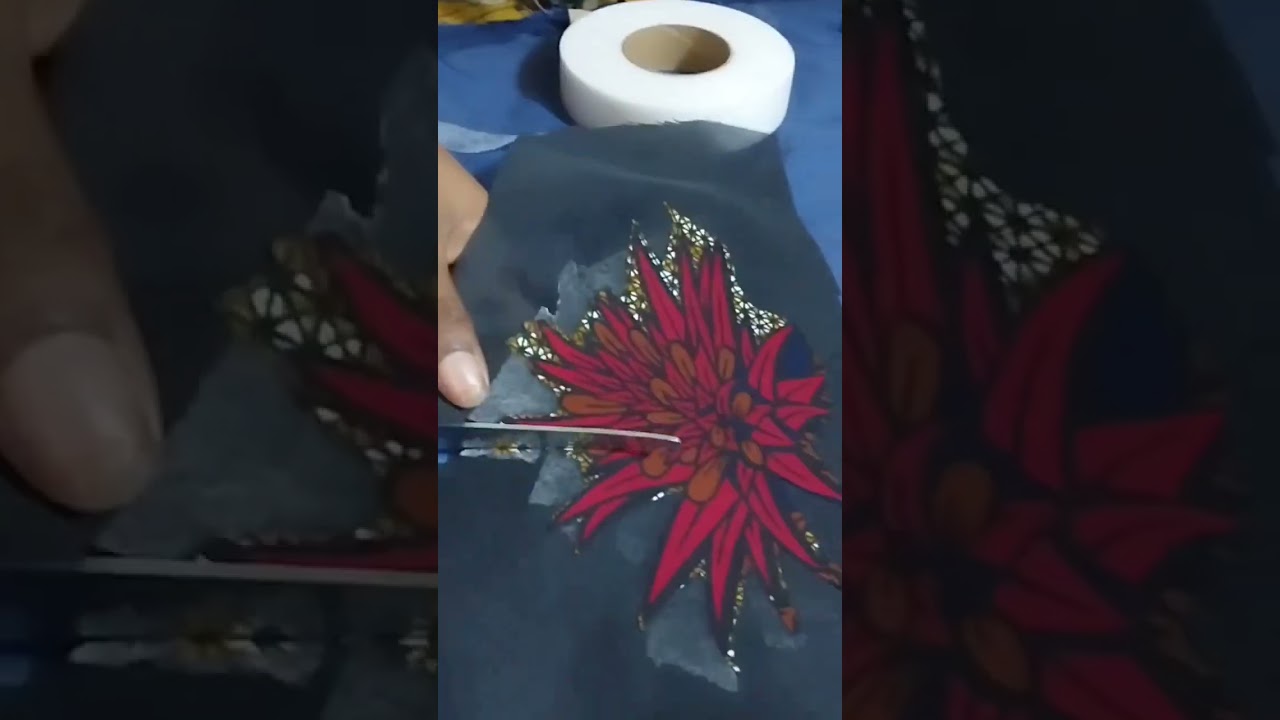 How to make ankara patches for designs #fashion #sew #diy #womensfashion #ankarapatches #ankara