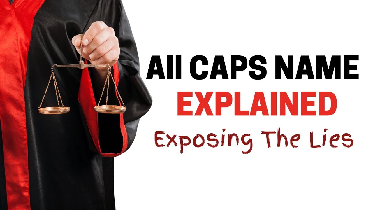 Your ALL CAPS NAME EXPLAINED | Meet Your Strawman