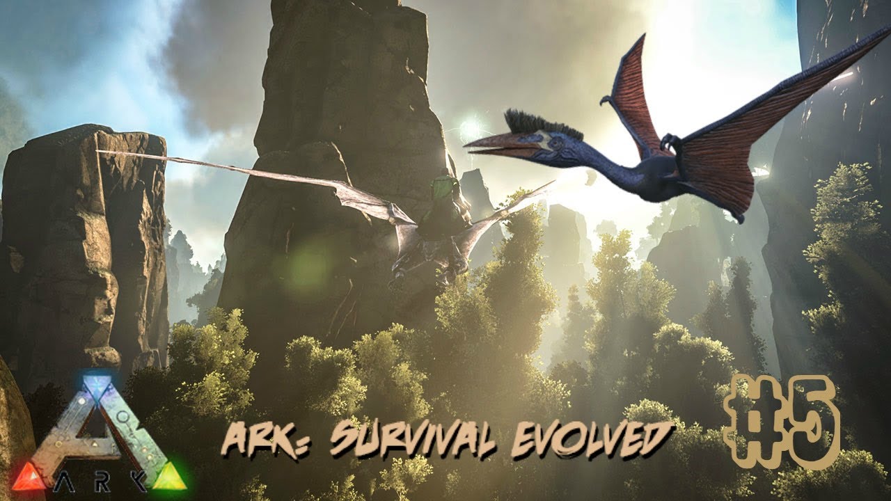 Ark Survival Singleplayer Let's Play #5: Taming a Quetz Series wont be continued