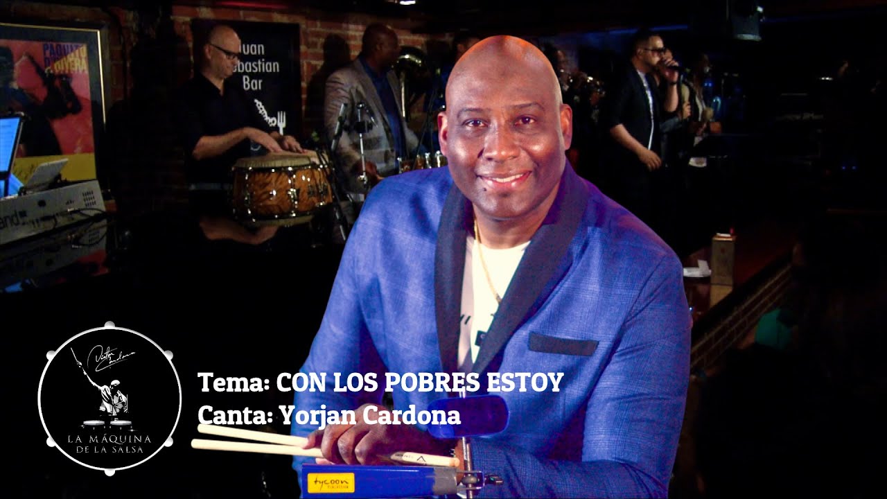 Con los pobres estoy - Victor Cardona y La Máquina de la Salsa en Juan Sebastian Bar