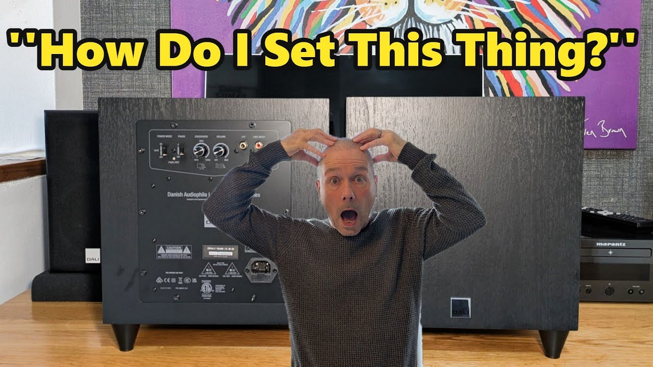 Setting My High & Low Pass Filters #dali #utilitariantv #subwoofer