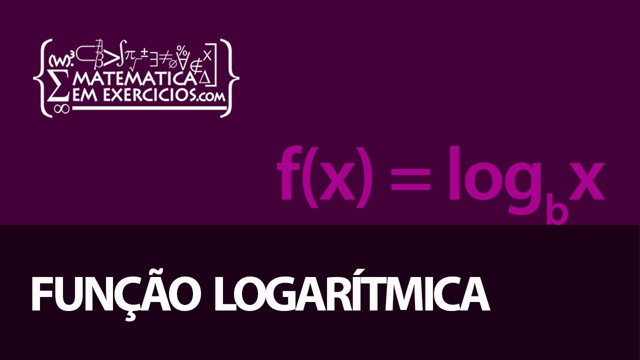 Exponenciais e Logaritmos - Aula 5 - Função logarítmica - Prof. Gui