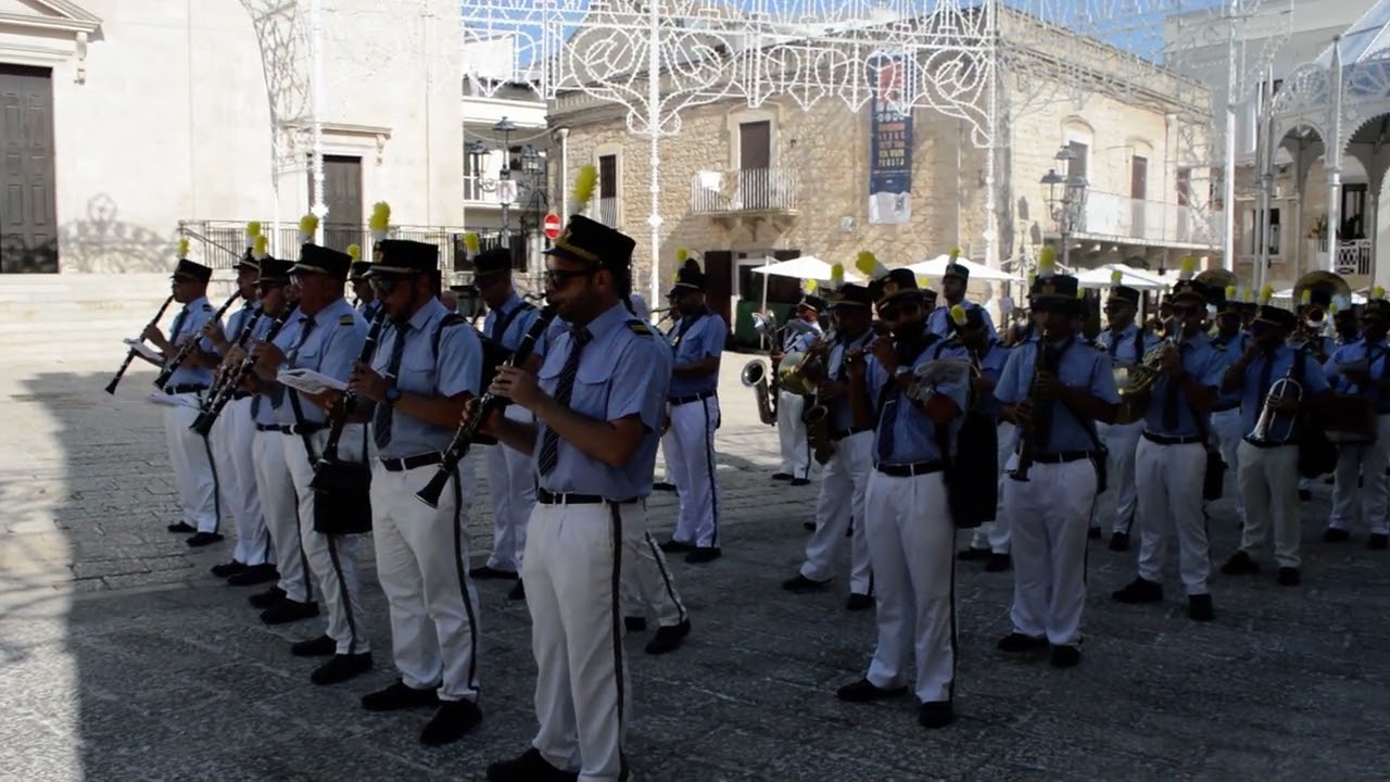 Banda di Lanciano - Marcia Cuore abruzzese - Festa Madonna degli Angeli a Cassano delle Murge 3/8/24