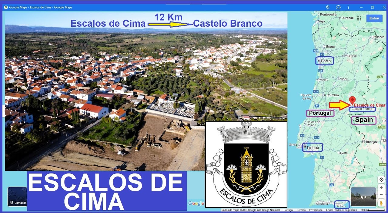 ESCALOS DE CIMA - Castelo Branco - Distrito; Castelo Branco - Município »»» Castelo Branco - 12 Km