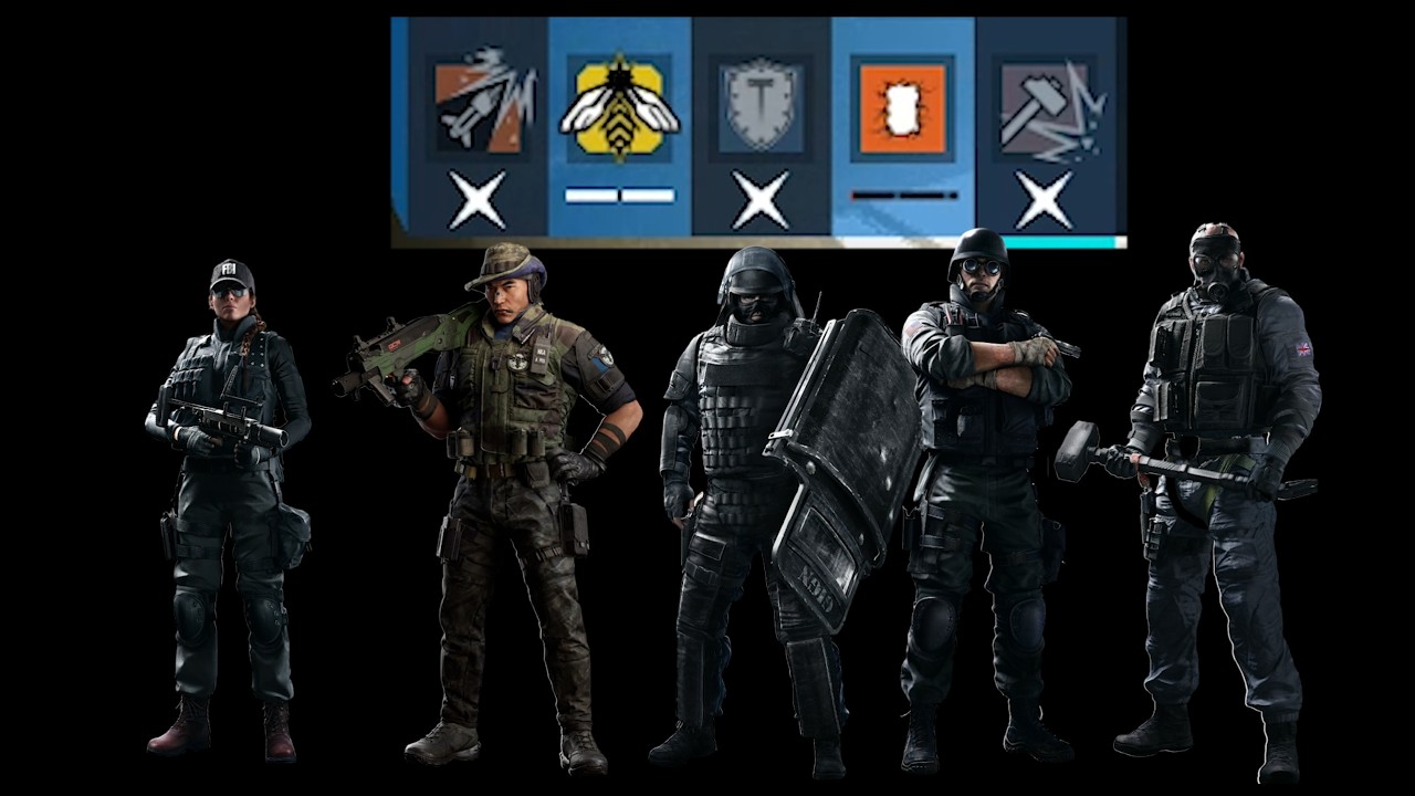 Rainbow 6 Siege is fun with friends!