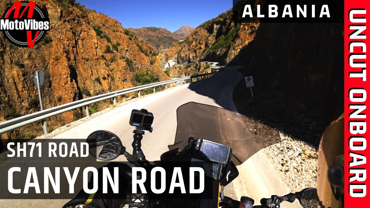 SH71 CANYON SECTION - ALBANIA // KTM 1290 Super Adventure R // UNCUT ONBOARD