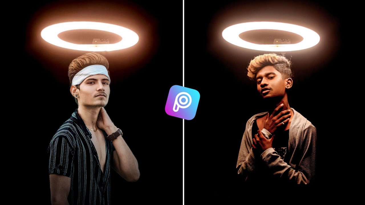 PicsArt Ring Light Photo Editing | PicsArt Editing New Style | PicsArt Photo Editing