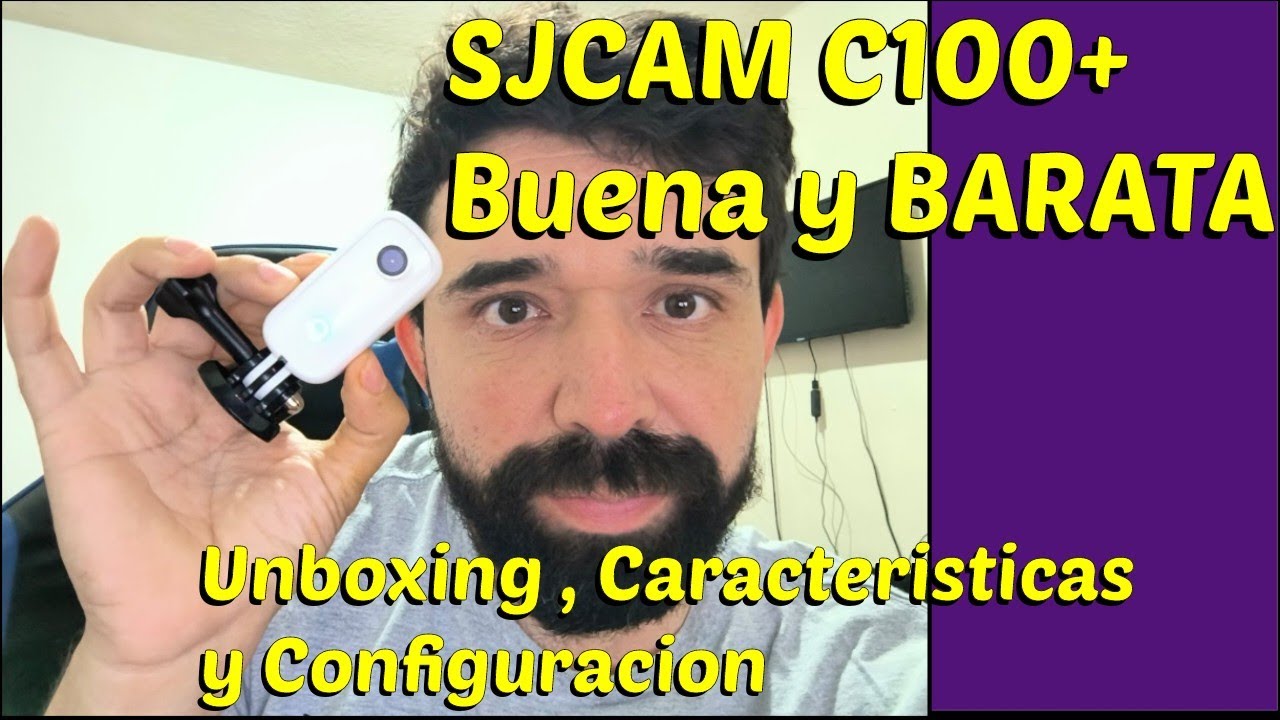 SJCAM C100 plus Unboxing , Caracteristicas y Configuracion  Con Las 3B