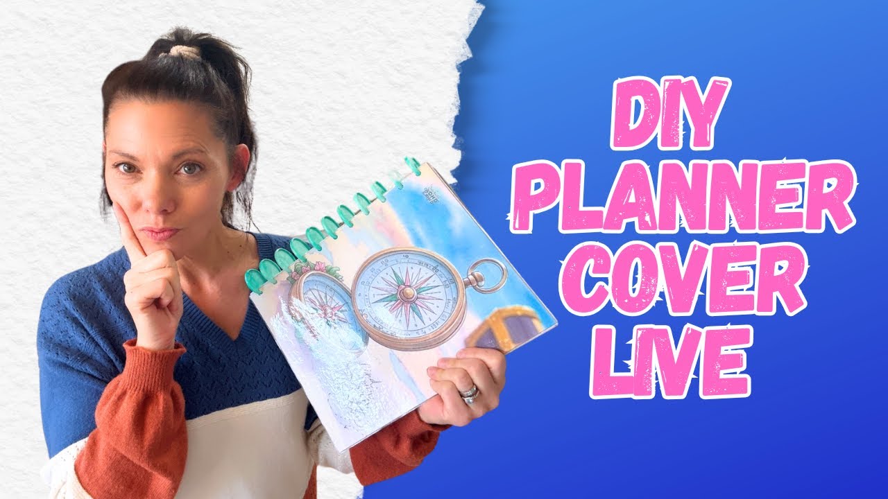 DIY Planner Cover: How to Make Your Own Planner Cover Live DIY