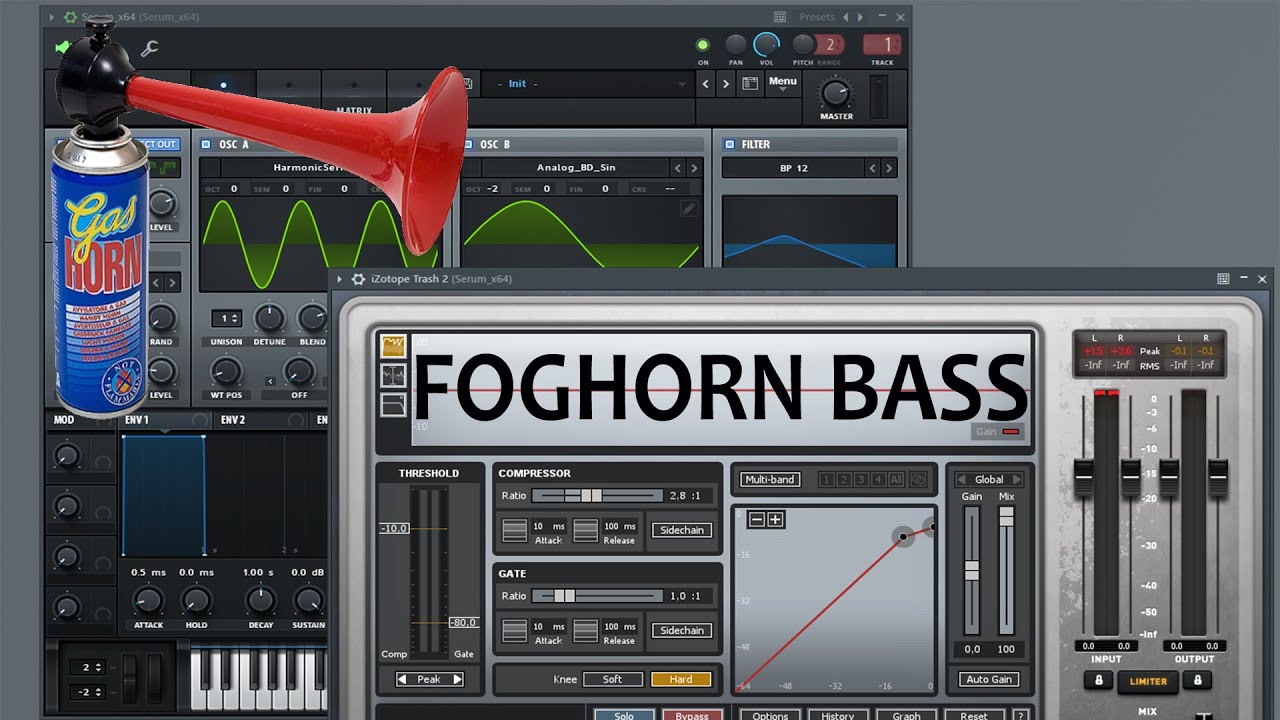 How to make a foghorn bass (Serum/Benny L style)