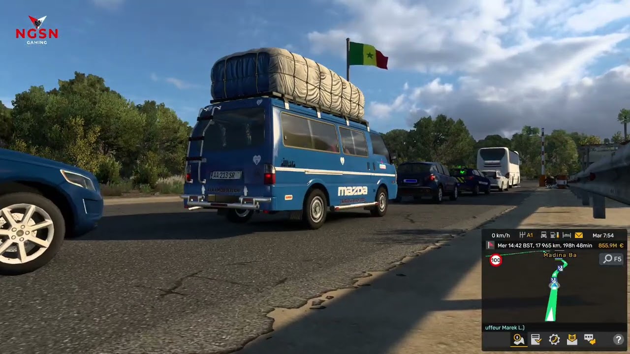 EURO TRUCK SIMULATOR 2 (MODE SENEGAl) DE FATICK A BIGNONA PART1