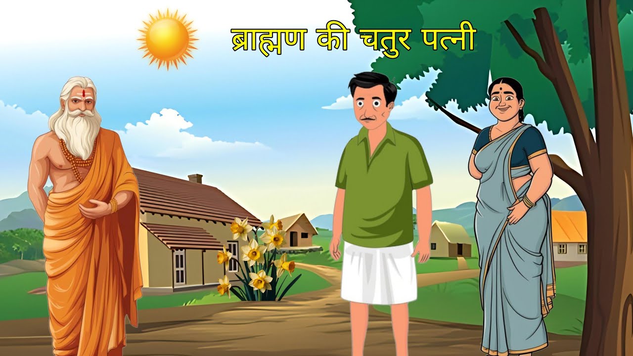 ब्राह्मण की चतुर पत्नी । दिलचस्प कहानी | ! Dilchasp Kahani | Hindi Moral Story | हिन्दी कहानी |