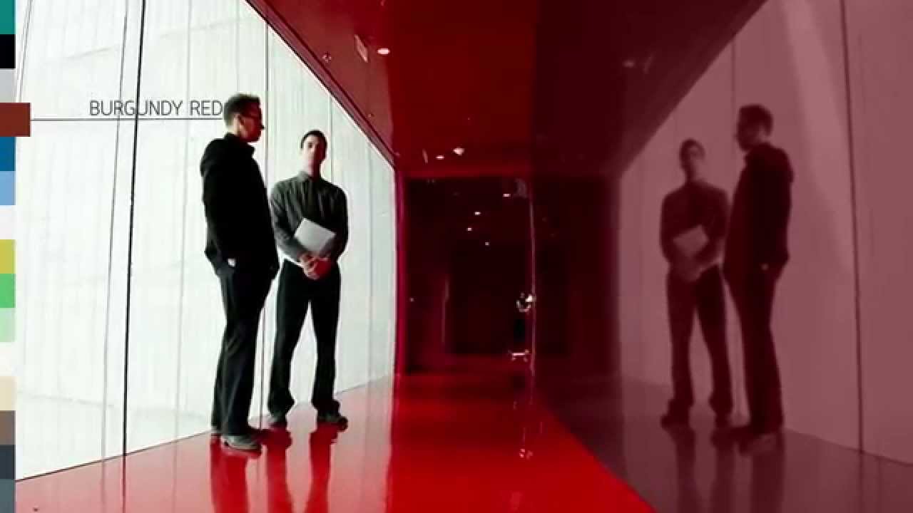 Lacobel T: the toughest painted glass, now in 15 trendy colours - by AGC Glass Europe