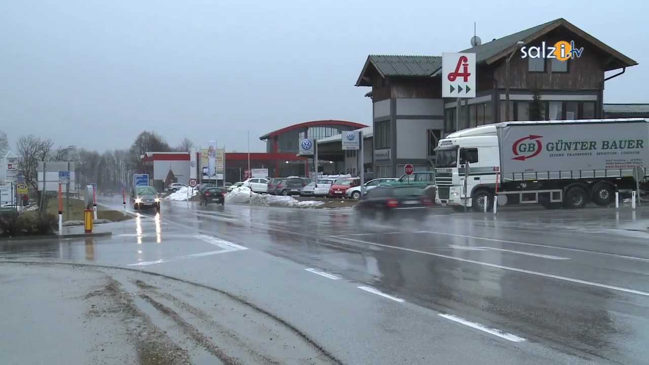 SPATENSTICH A1 ANSCHLUSSSTELLE MONDSEE